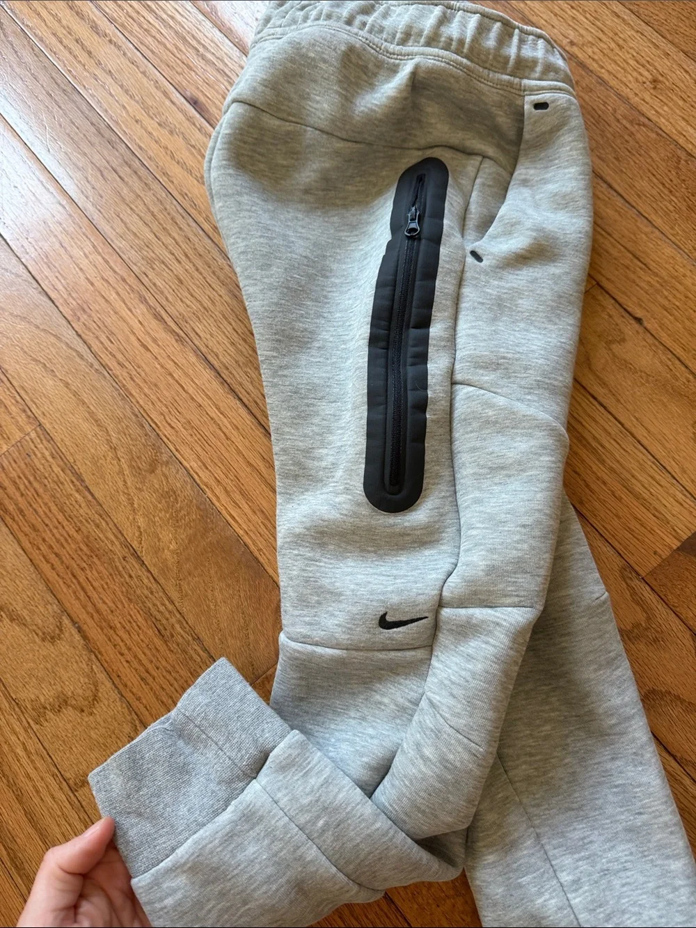 Nike Tech Kids Light Gray Joggers